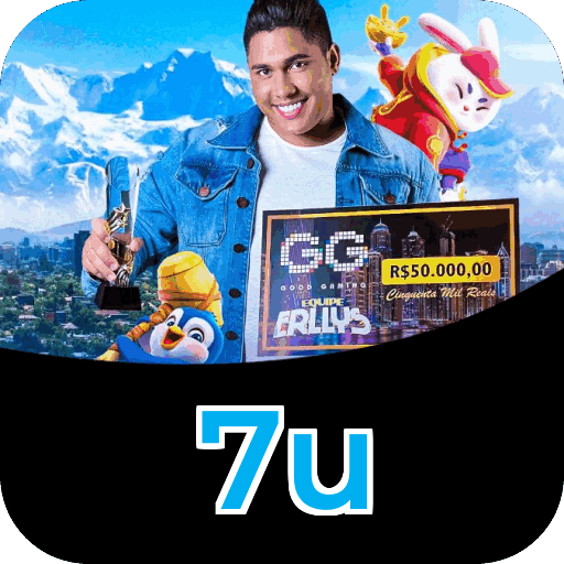 Interface do aplicativo 7u mostrando jogos disponíveis no iOS e Android